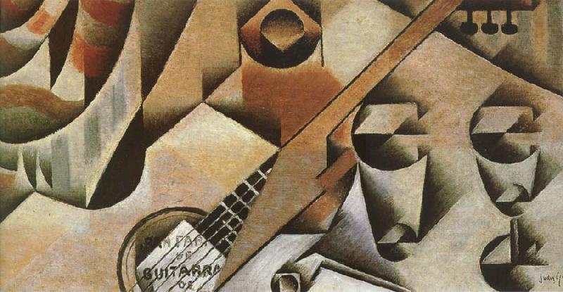 Juan Gris Banjor and cup Germany oil painting art